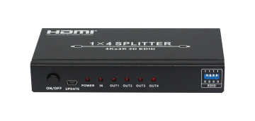 HS-SP14 HDMI splitter 4 voudig